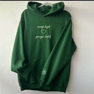 Camp High x Giorgio Baldi Collab green Hoodie